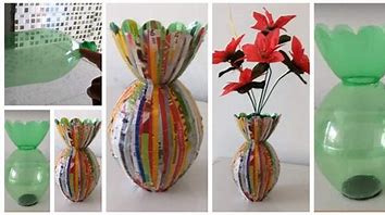 Cómo hacer floreros decorativos con botellas y pintura